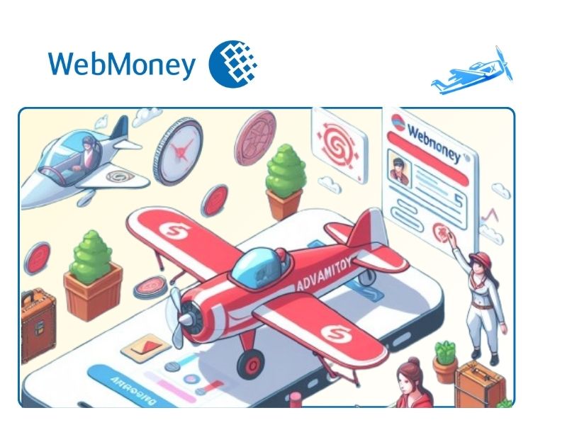 Saldon täydentäminen nettikasinoissa käyttäen Webmoneyta Aviatoria pelatessa