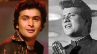 Rishi Kapoor and Manoj Kumar