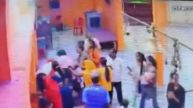 Viral Video: Devotees Beat Up Priest And His Son Over Taking Two Extra Ladoos At Hanuman Temple In UP’s Fatehpur